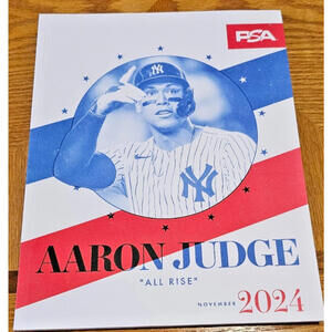 Aaron Judge new York yankees PSA Magazine Issue November 2024